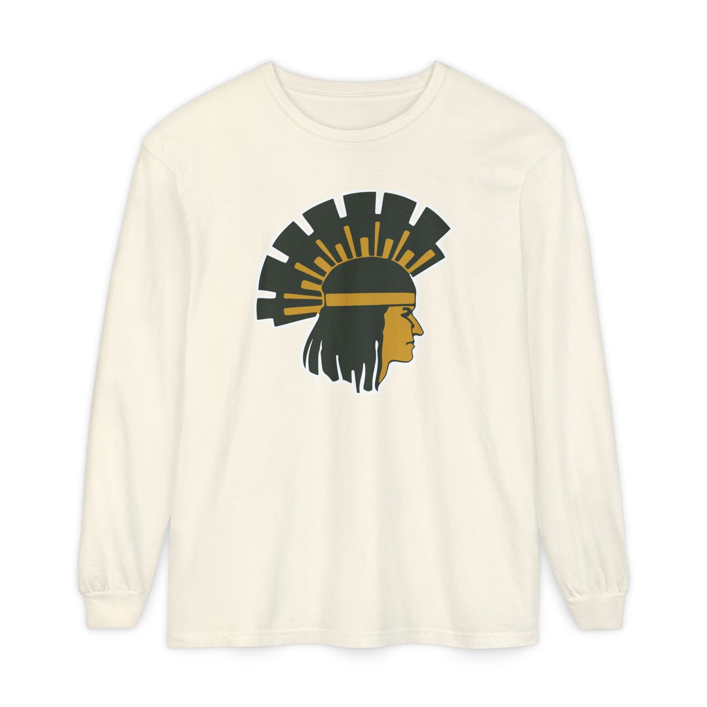 Garment-Dyed Long Sleeve Tee