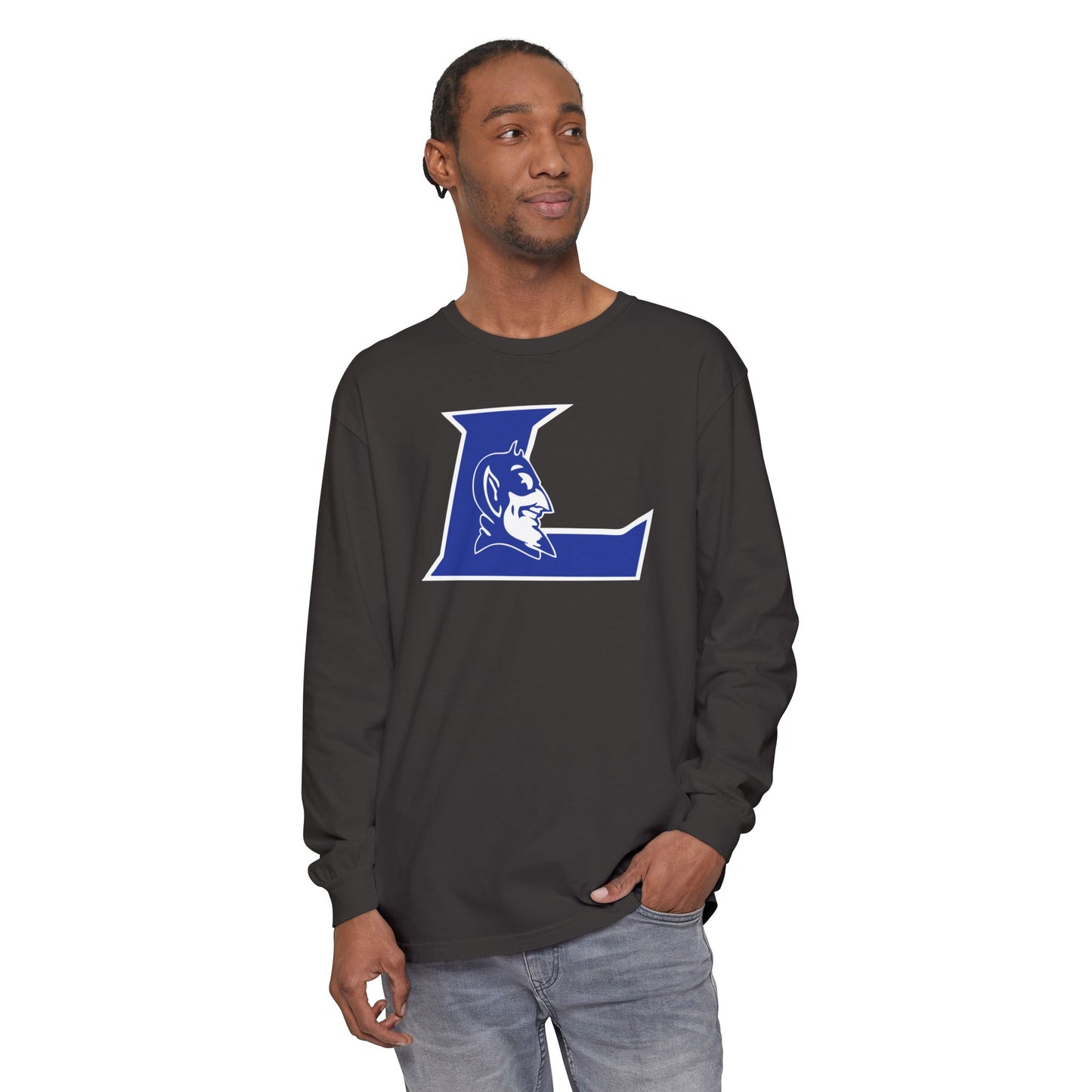 Garment-Dyed Long Sleeve Tee
