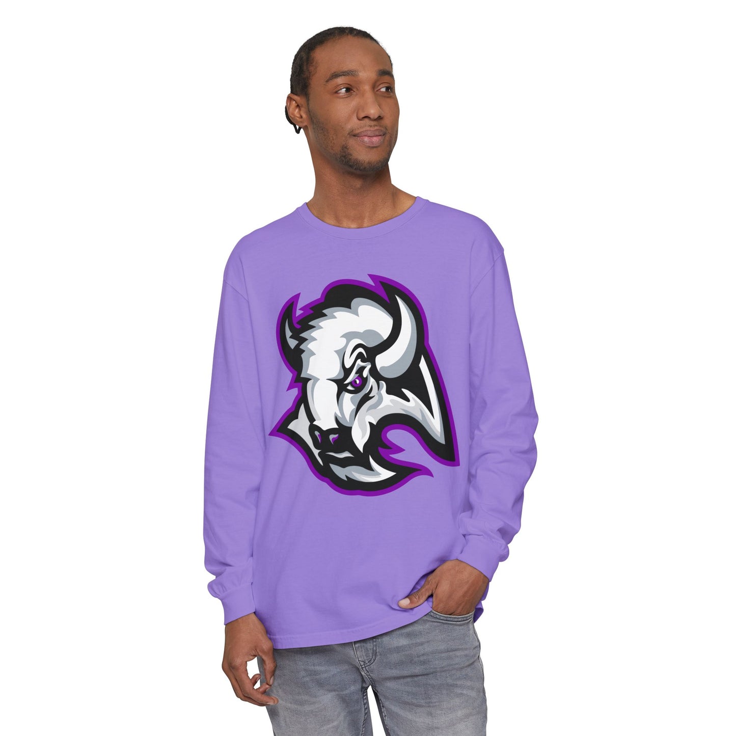 Garment-Dyed Long Sleeve Tee