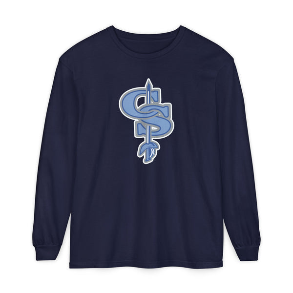Garment-Dyed Long Sleeve Tee