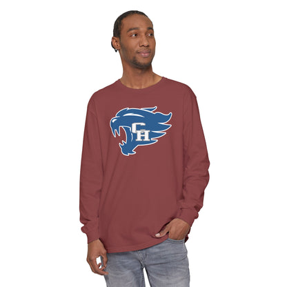 Garment-Dyed Long Sleeve Tee