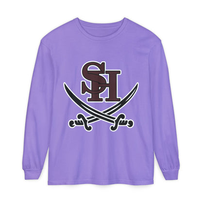 Garment-Dyed Long Sleeve Tee