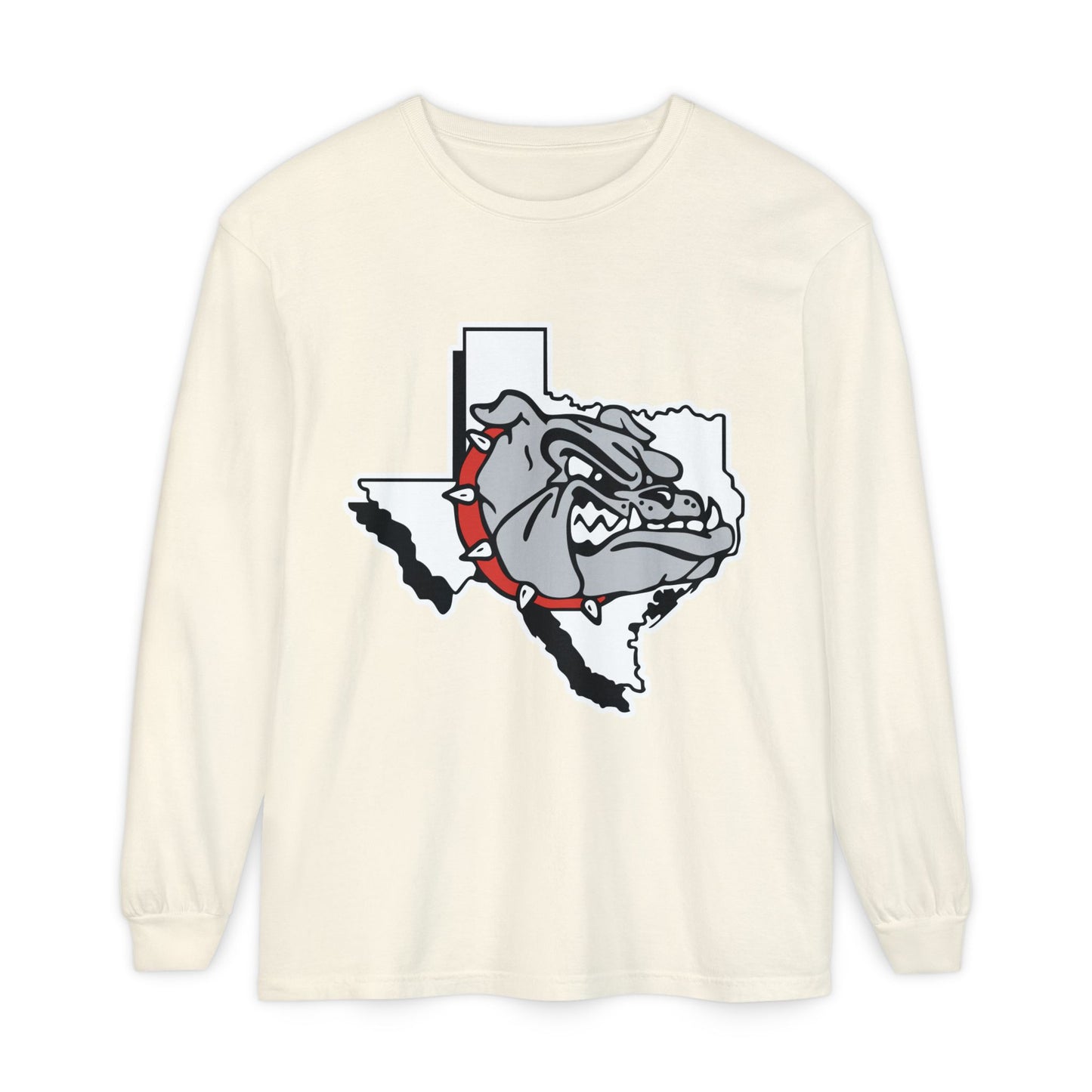 Garment-Dyed Long Sleeve Tee