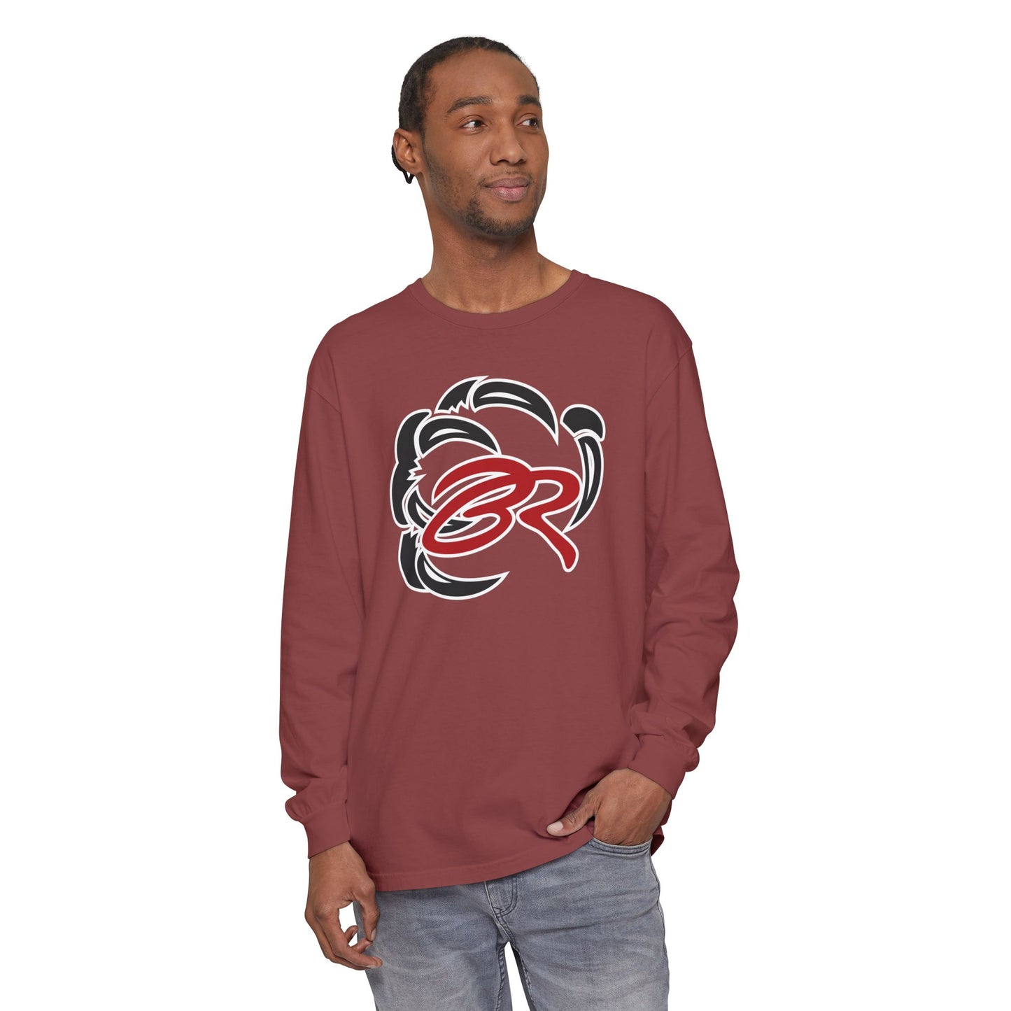 Garment-Dyed Long Sleeve Tee