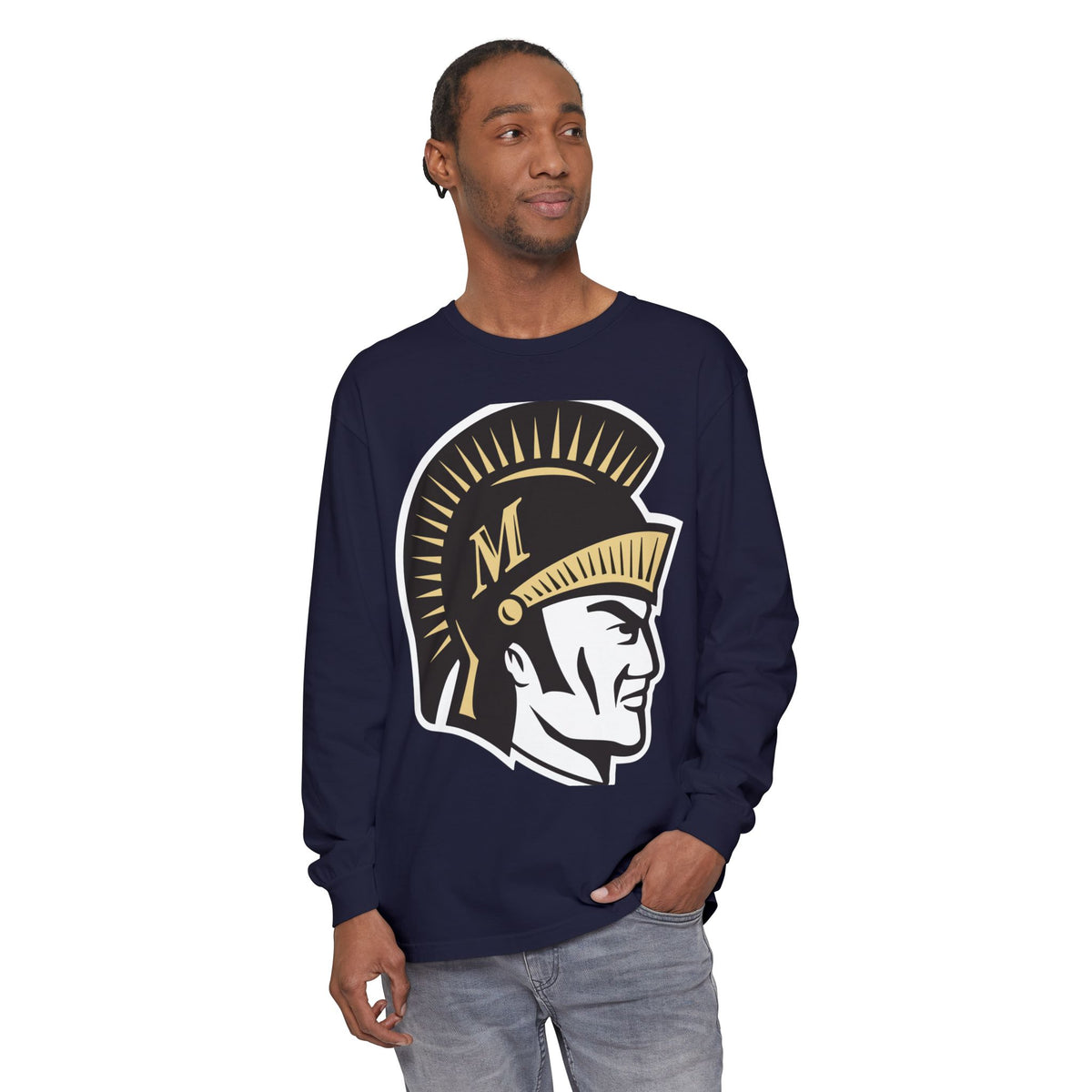 Garment-Dyed Long Sleeve Tee