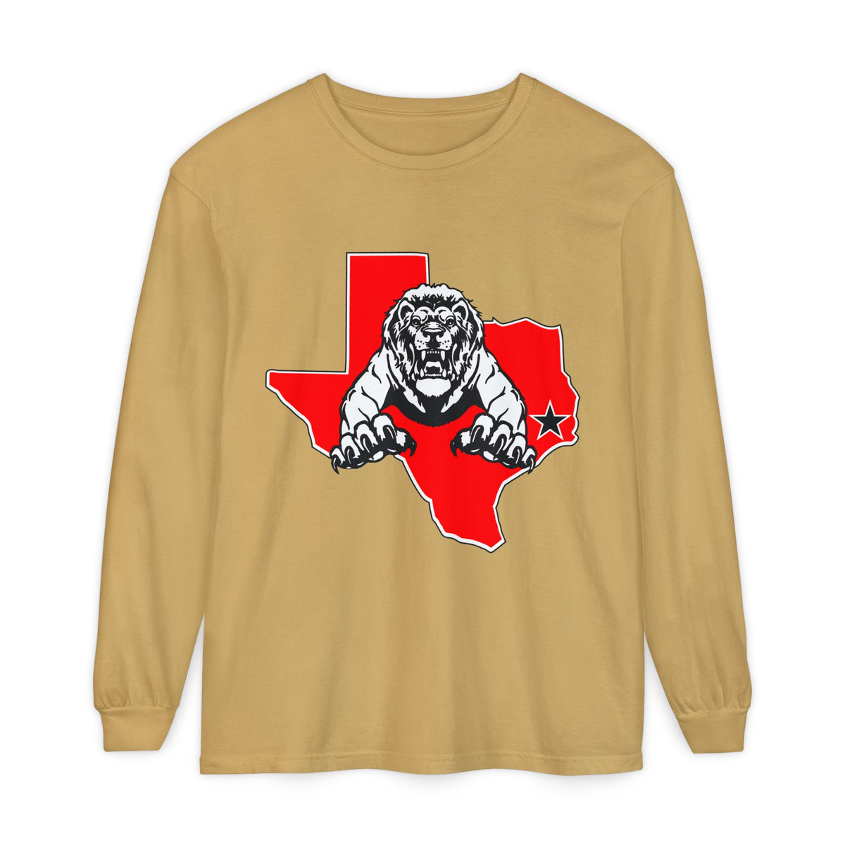 Garment-Dyed Long Sleeve Tee