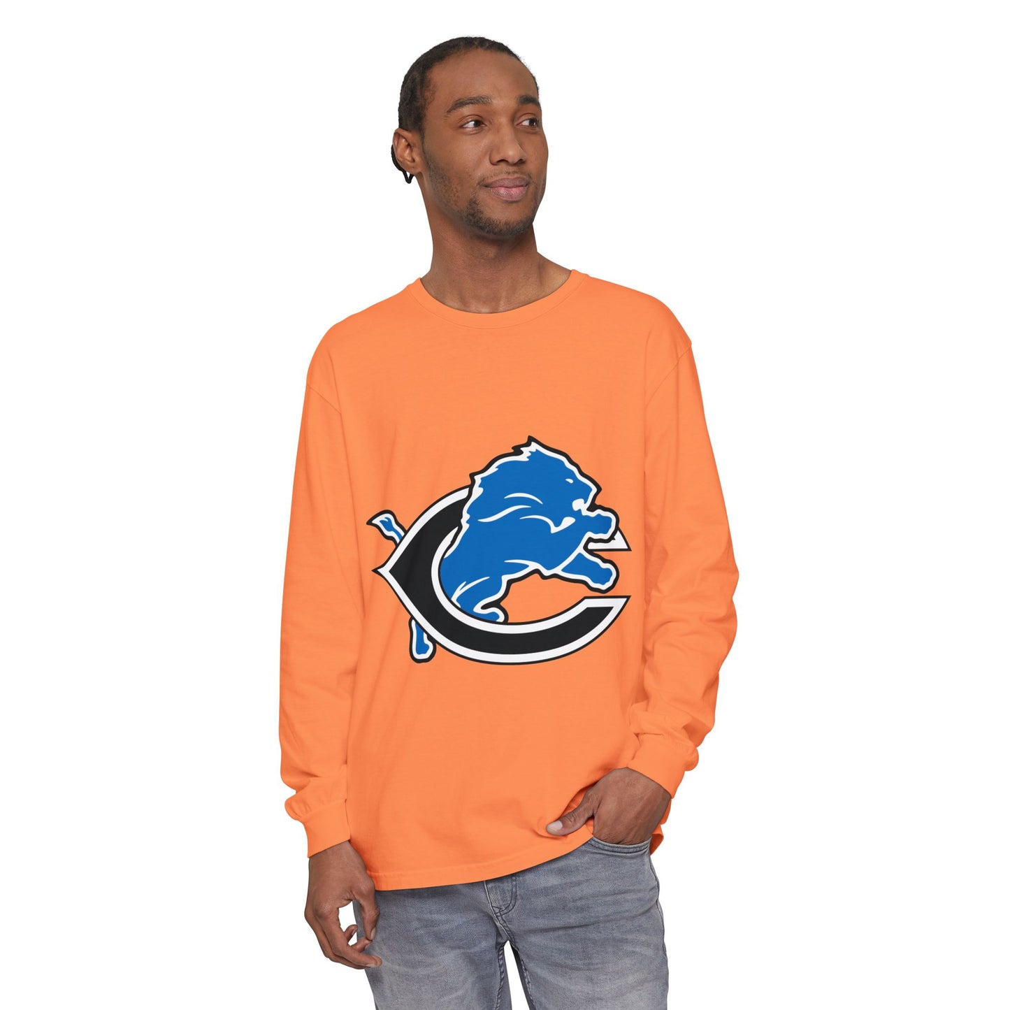 Garment-Dyed Long Sleeve Tee