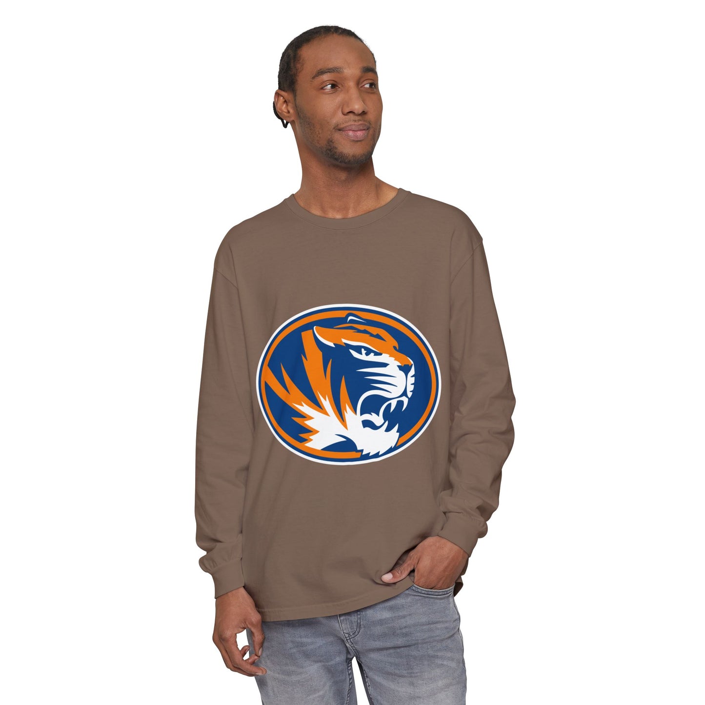 Garment-Dyed Long Sleeve Tee