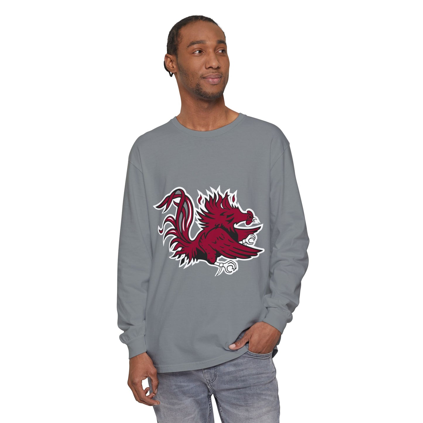 Garment-Dyed Long Sleeve Tee
