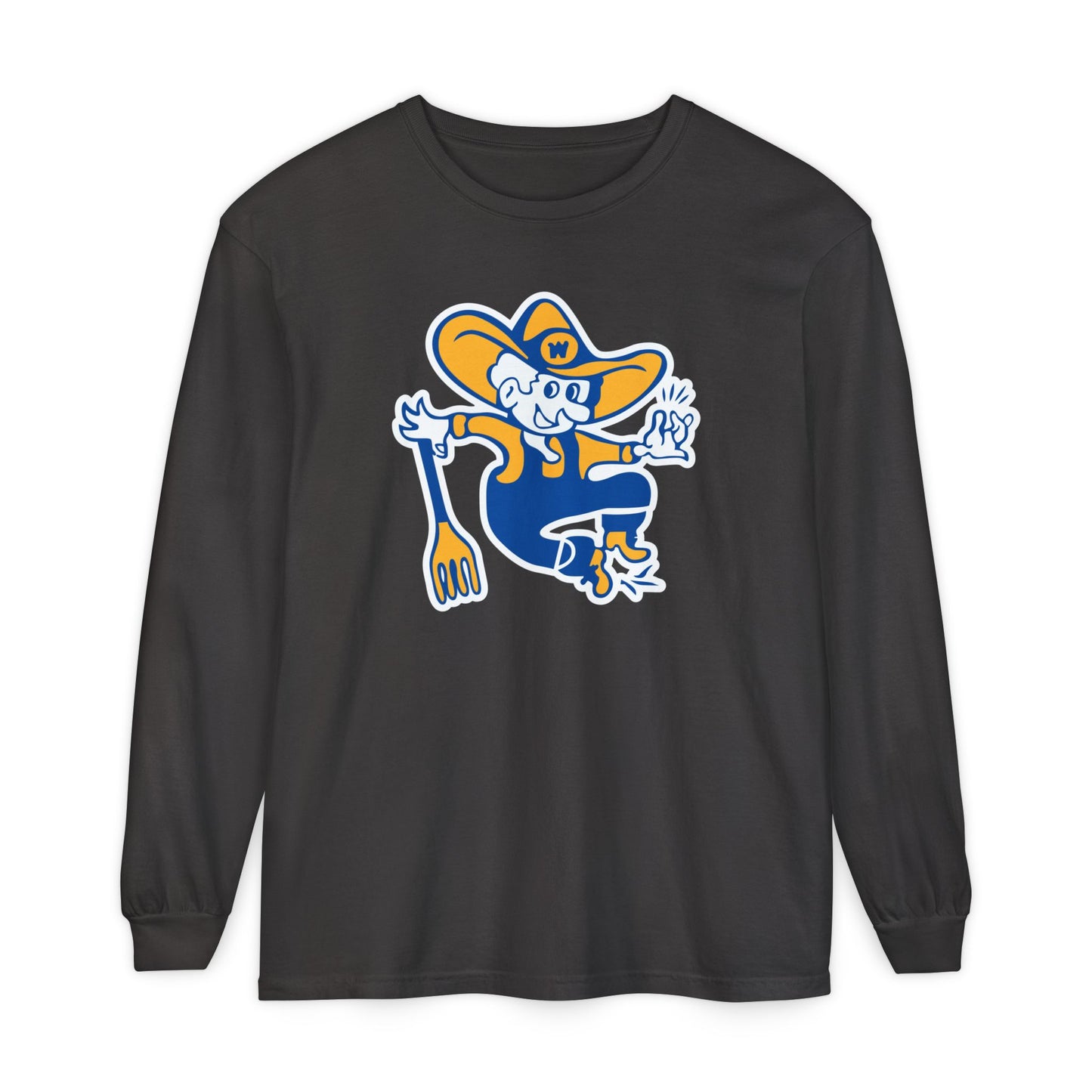 Garment-Dyed Long Sleeve Tee