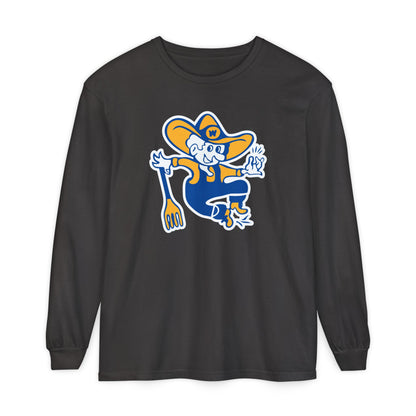 Garment-Dyed Long Sleeve Tee