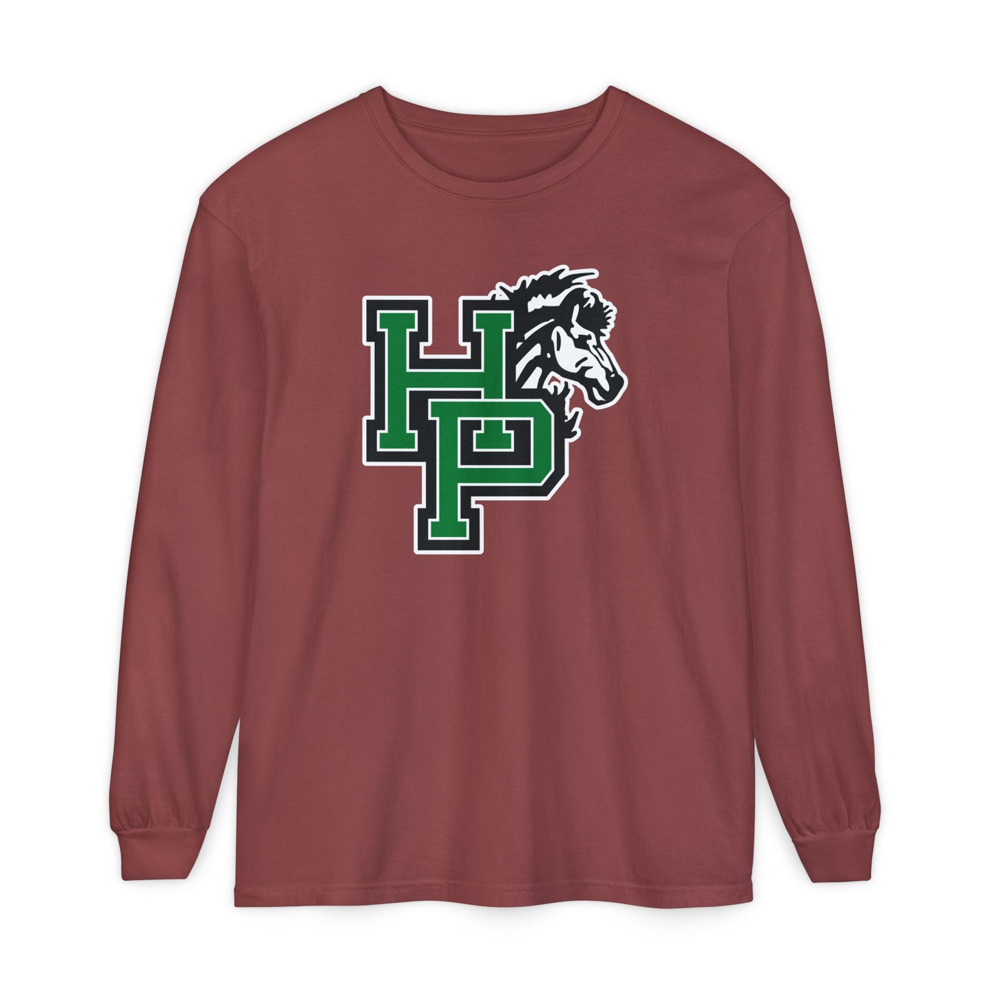 Garment-Dyed Long Sleeve Tee