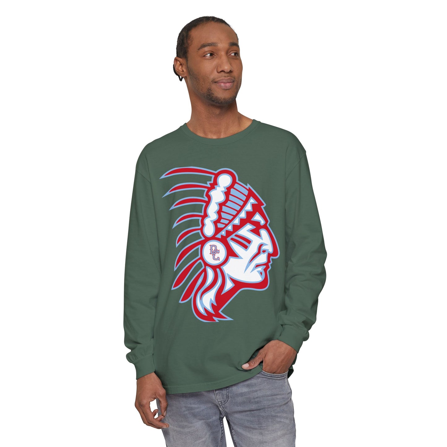 Garment-Dyed Long Sleeve Tee
