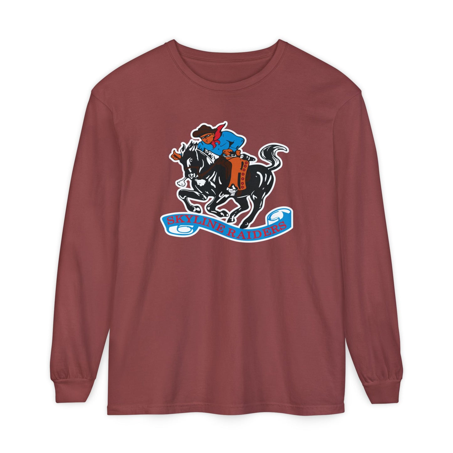 Garment-Dyed Long Sleeve Tee
