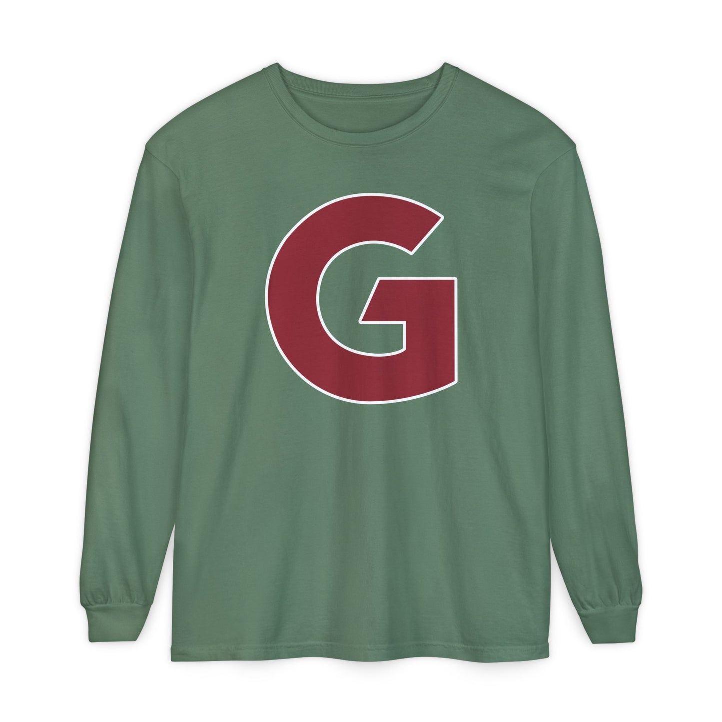 Garment-Dyed Long Sleeve Tee