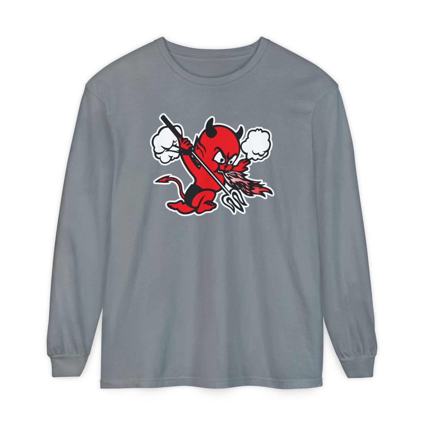 Garment-Dyed Long Sleeve Tee