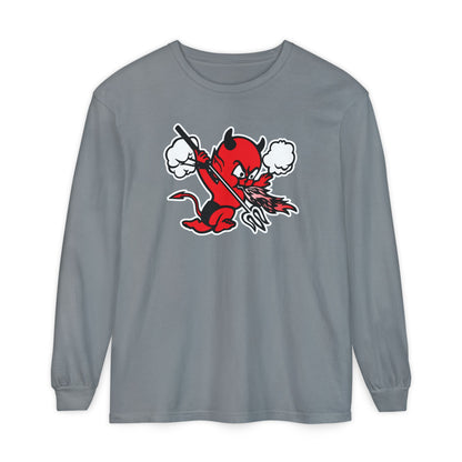 Garment-Dyed Long Sleeve Tee