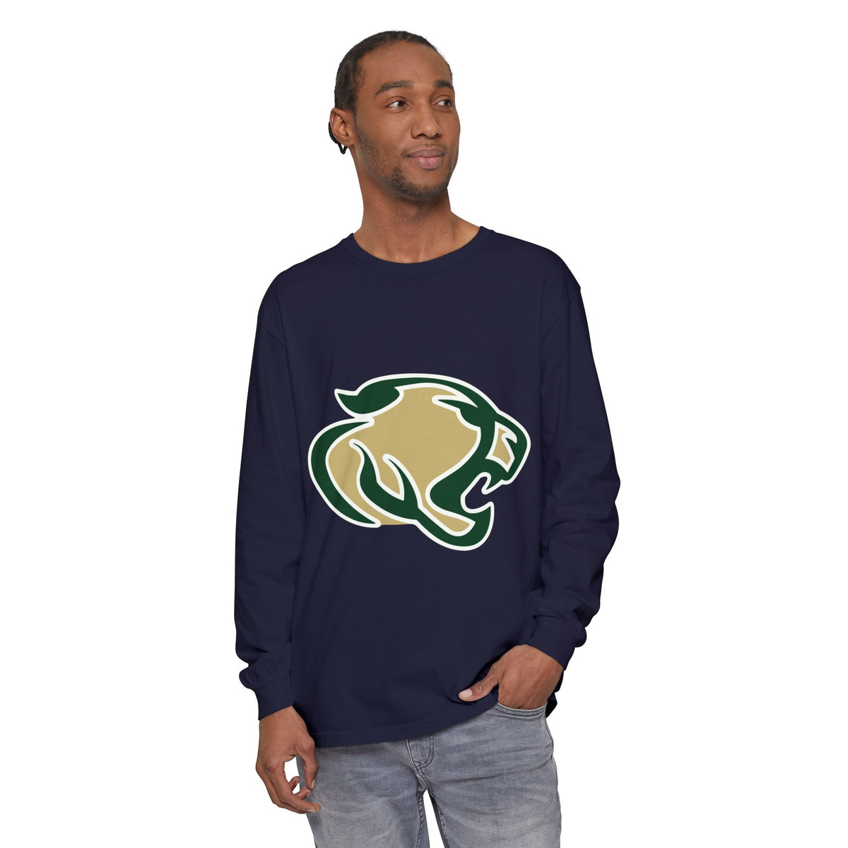 Garment-Dyed Long Sleeve Tee