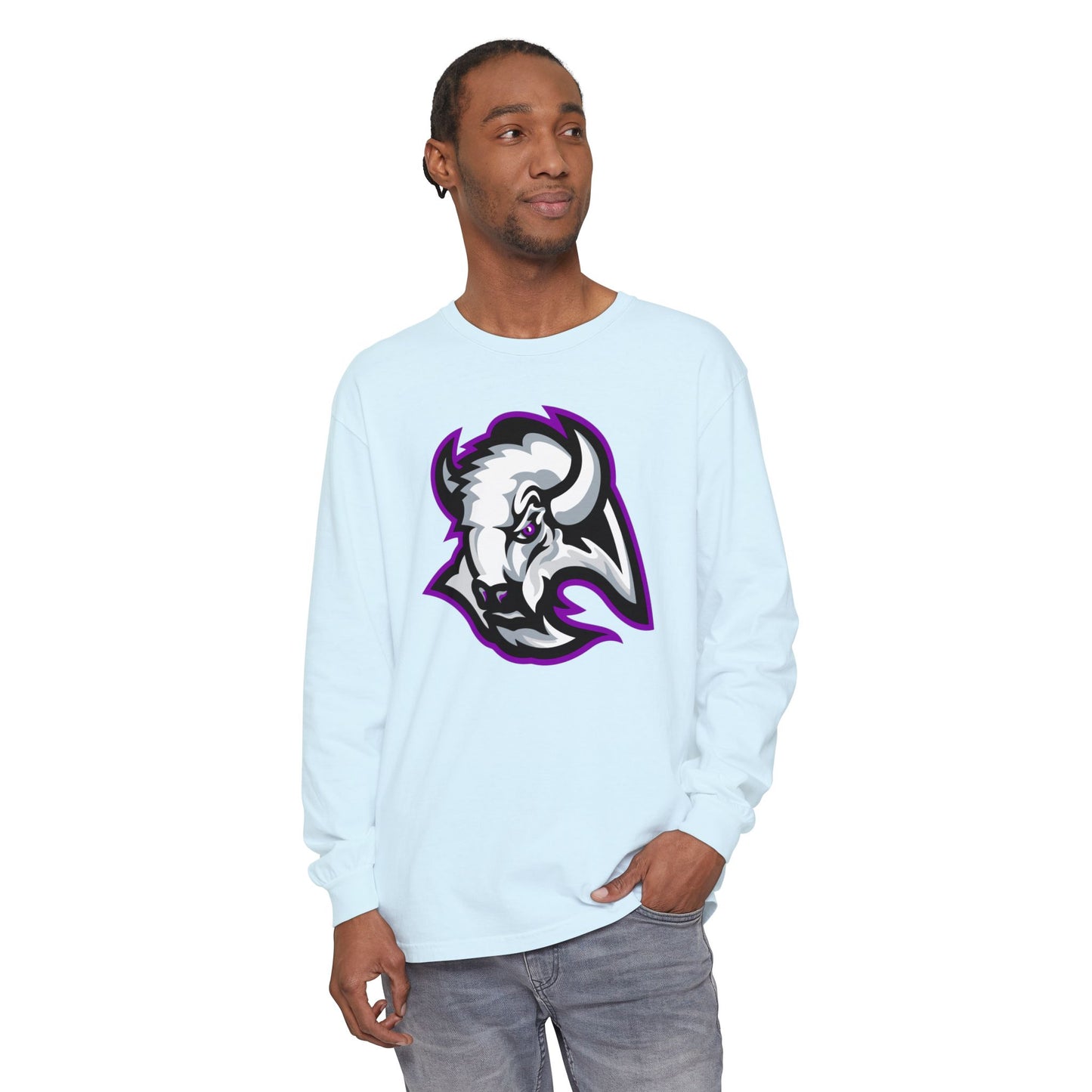 Garment-Dyed Long Sleeve Tee