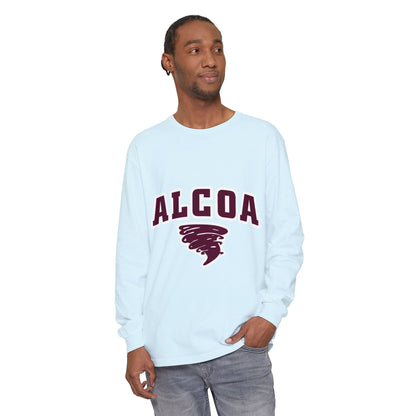 Garment-Dyed Long Sleeve Tee