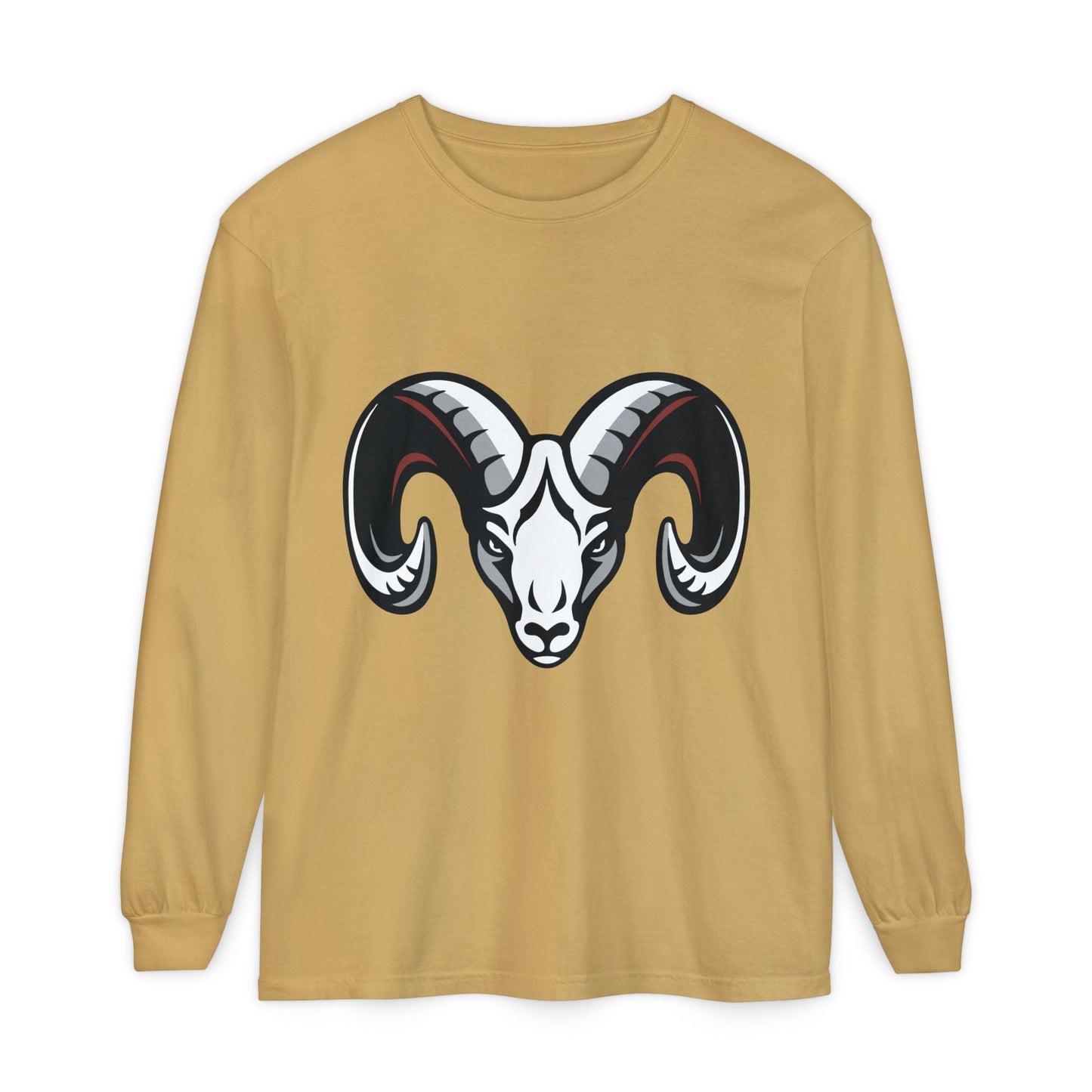 Garment-Dyed Long Sleeve Tee
