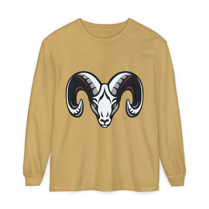 Garment-Dyed Long Sleeve Tee