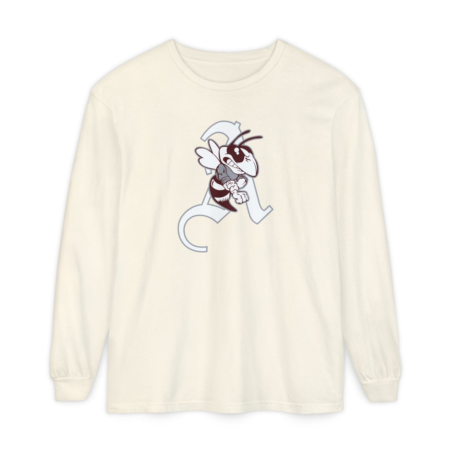 Garment-Dyed Long Sleeve Tee