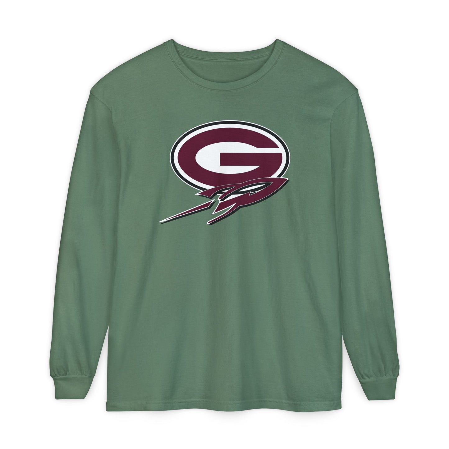 Garment-Dyed Long Sleeve Tee