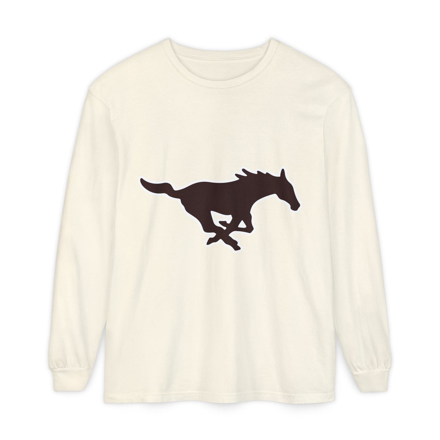 Garment-Dyed Long Sleeve Tee