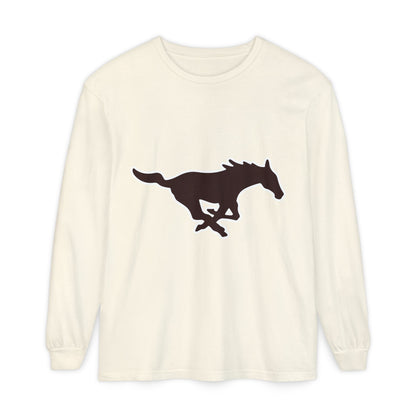 Garment-Dyed Long Sleeve Tee