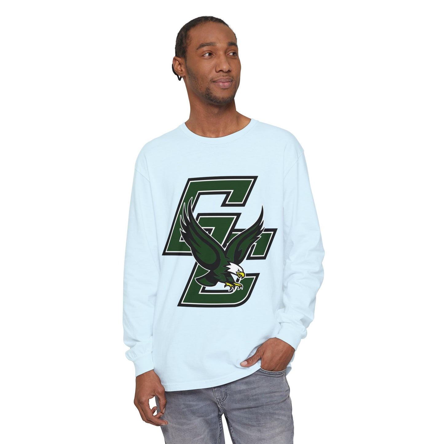 Garment-Dyed Long Sleeve Tee