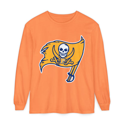 Garment-Dyed Long Sleeve Tee
