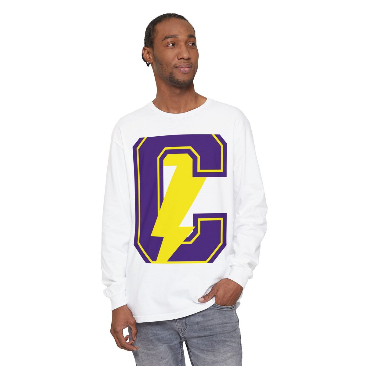 Garment-Dyed Long Sleeve Tee