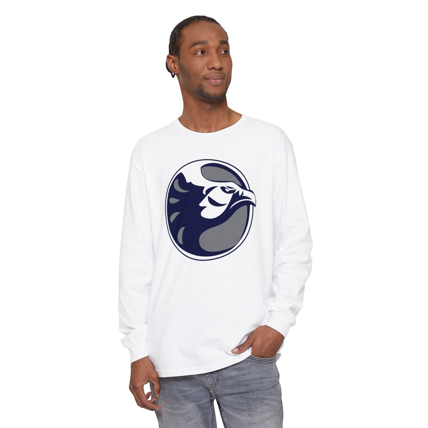 Garment-Dyed Long Sleeve Tee