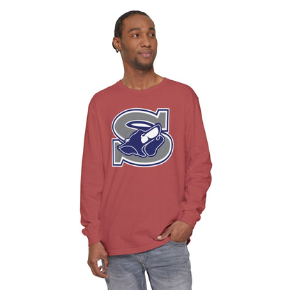 Garment-Dyed Long Sleeve Tee