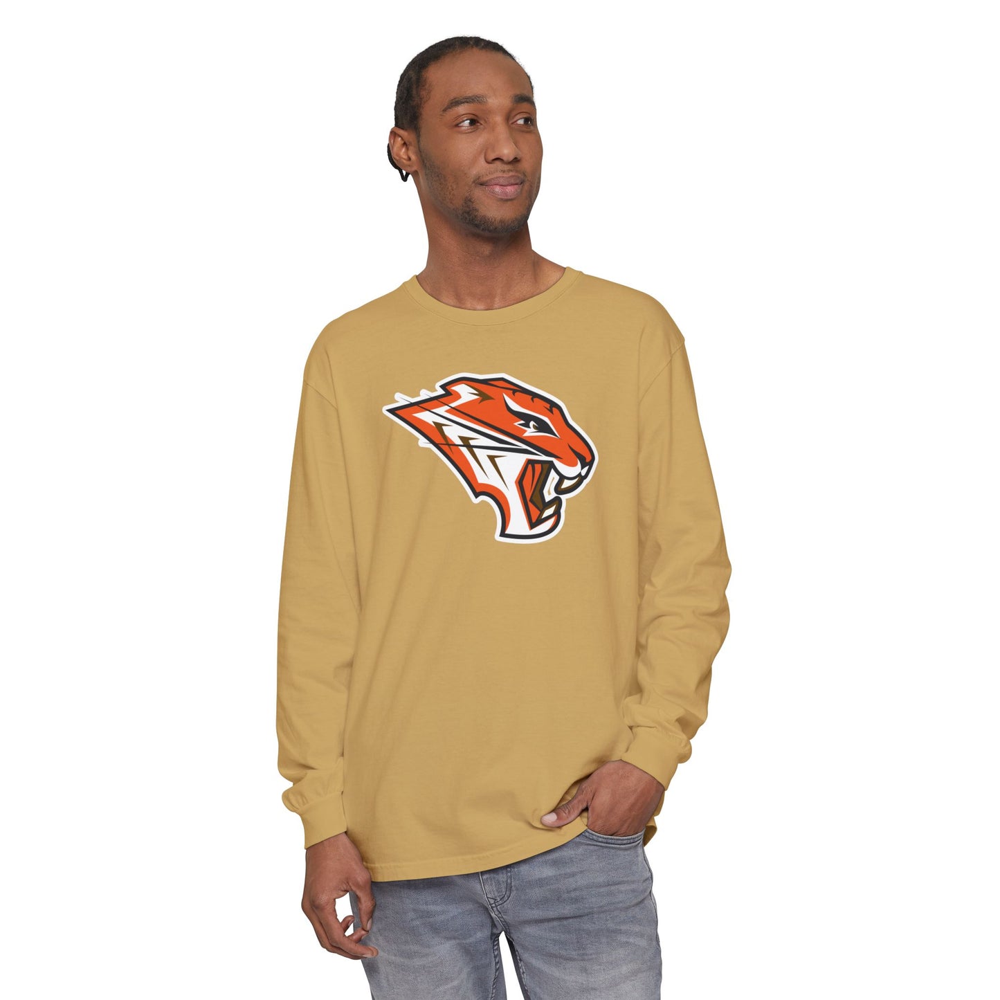 Garment-Dyed Long Sleeve Tee