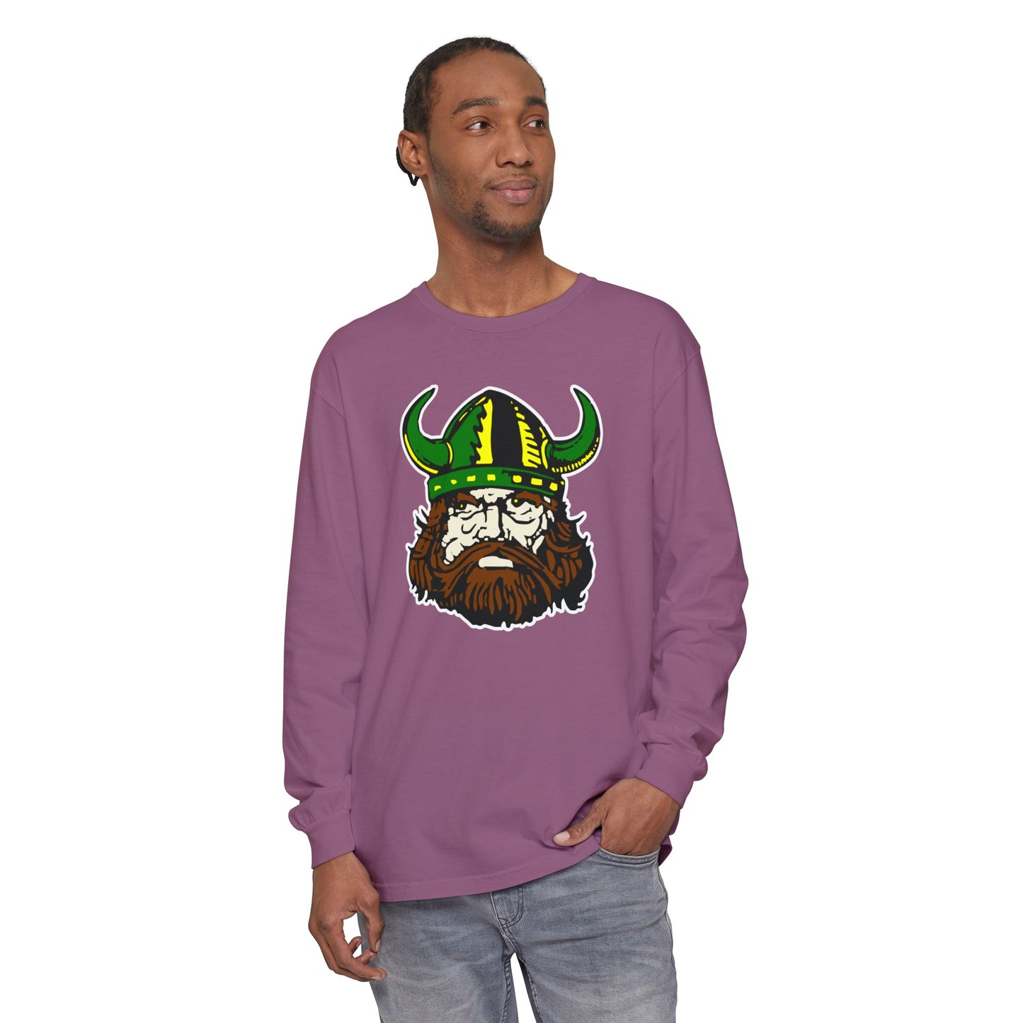 Garment-Dyed Long Sleeve Tee