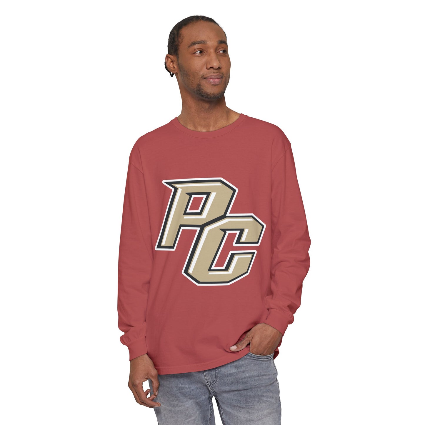 Garment-Dyed Long Sleeve Tee