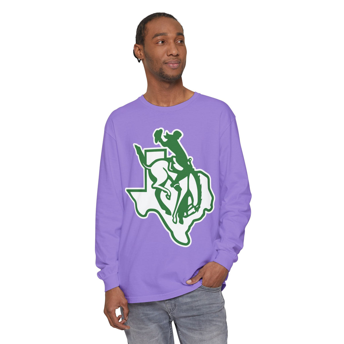 Garment-Dyed Long Sleeve Tee