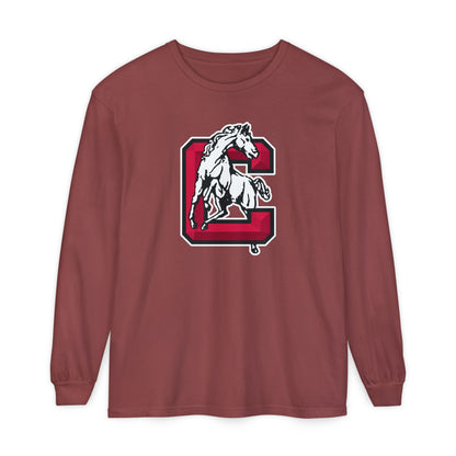 Garment-Dyed Long Sleeve Tee