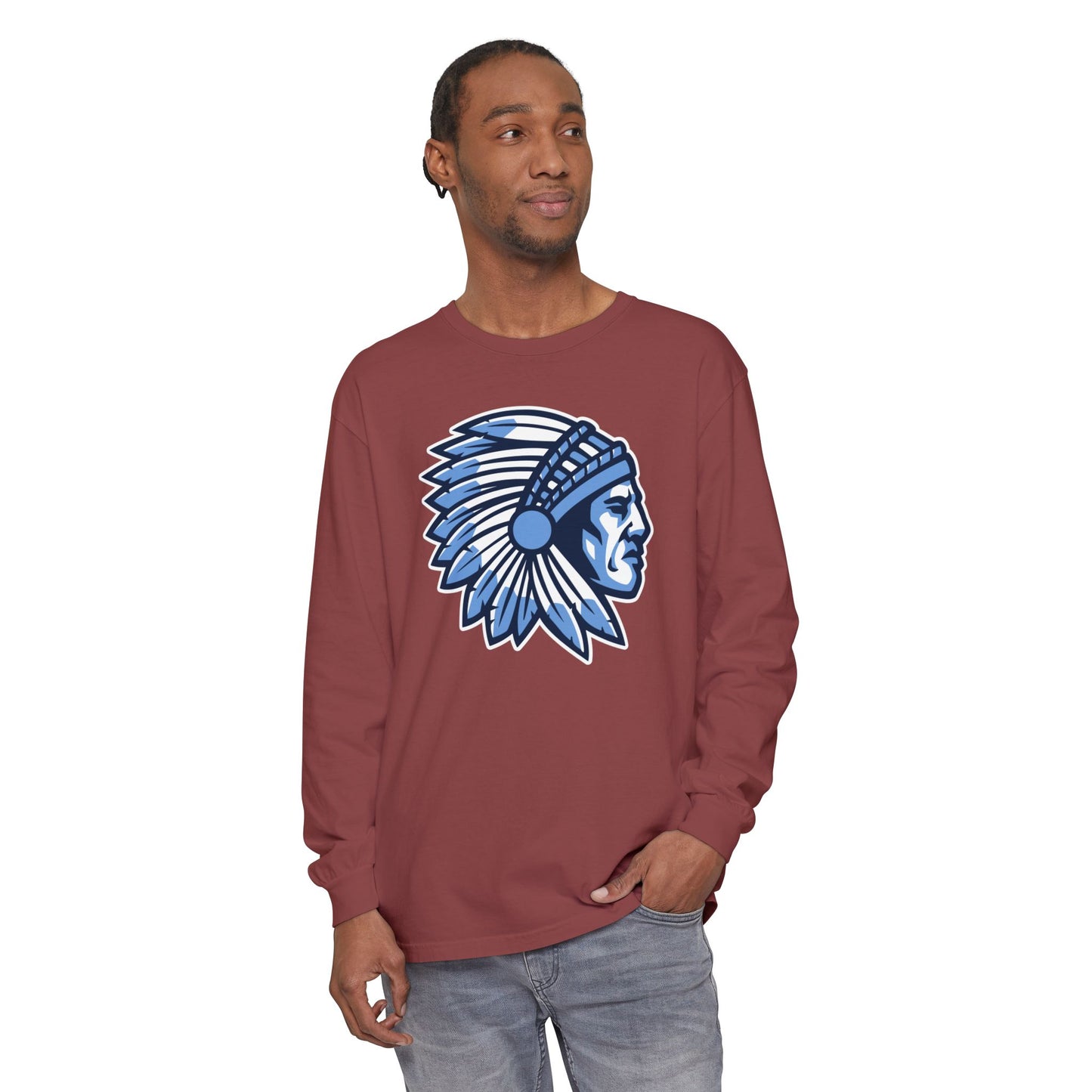 Garment-Dyed Long Sleeve Tee