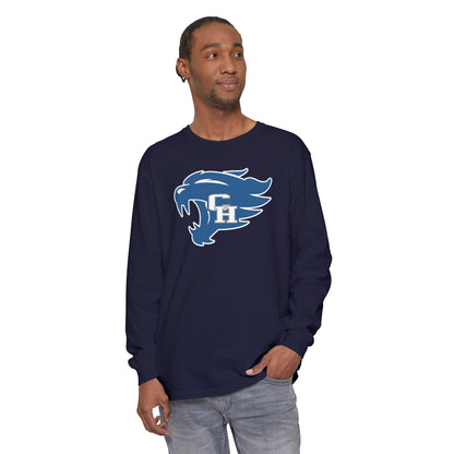 Garment-Dyed Long Sleeve Tee