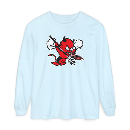 Garment-Dyed Long Sleeve Tee