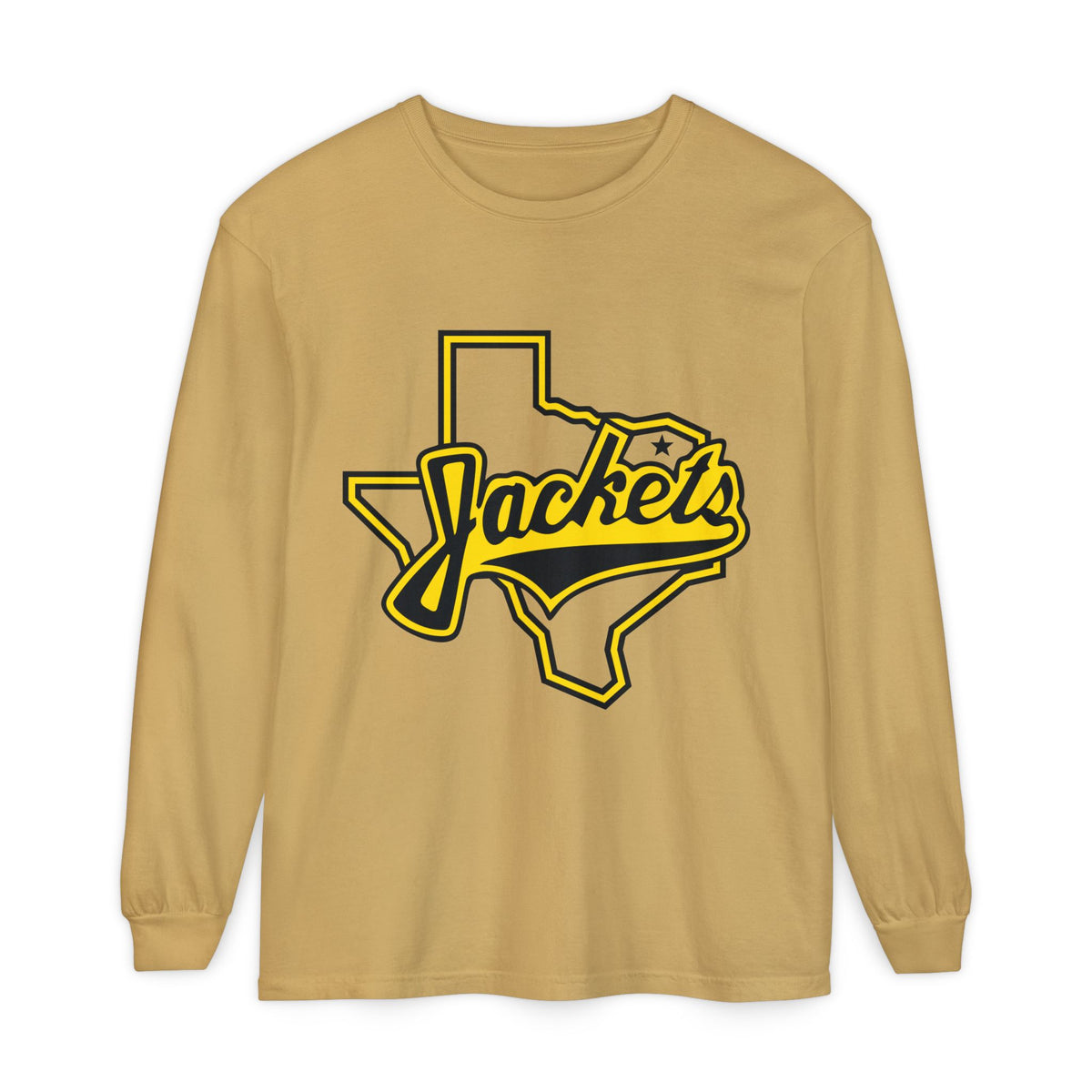 Garment-Dyed Long Sleeve Tee