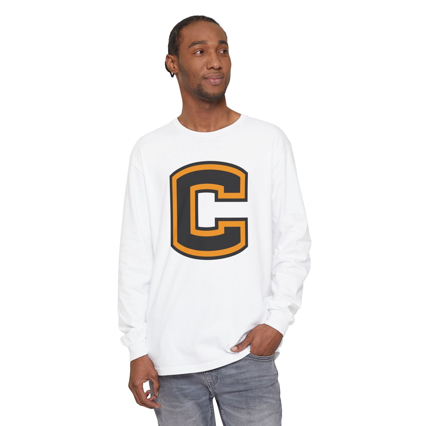 Garment-Dyed Long Sleeve Tee
