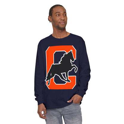 Garment-Dyed Long Sleeve Tee