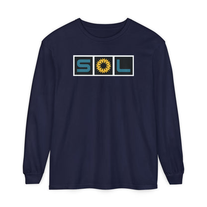 Garment-Dyed Long Sleeve Tee