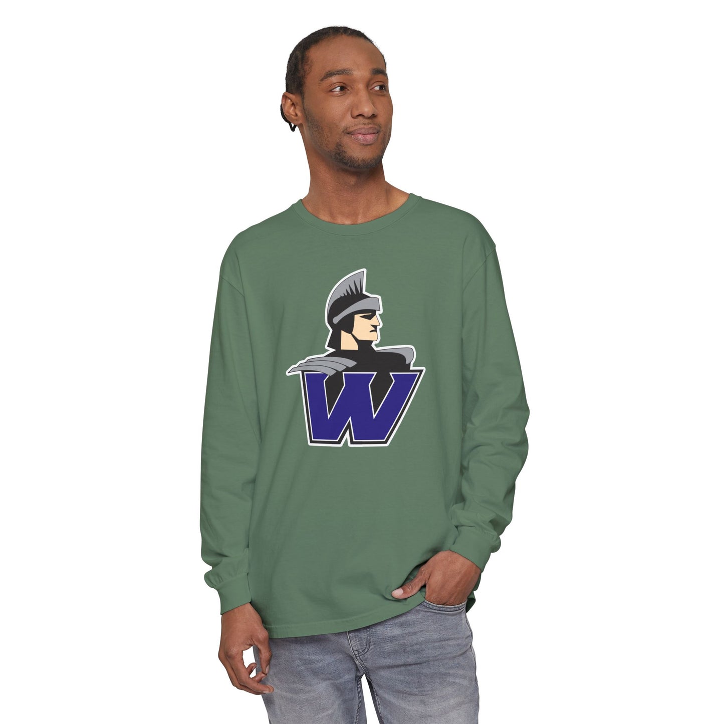 Garment-Dyed Long Sleeve Tee