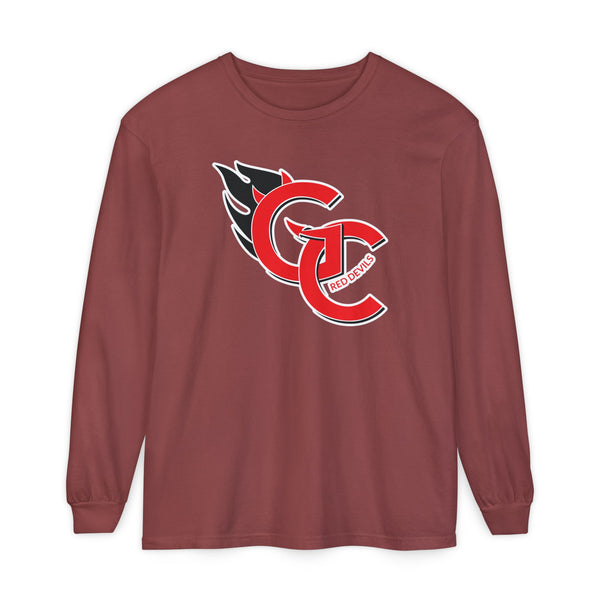Garment-Dyed Long Sleeve Tee