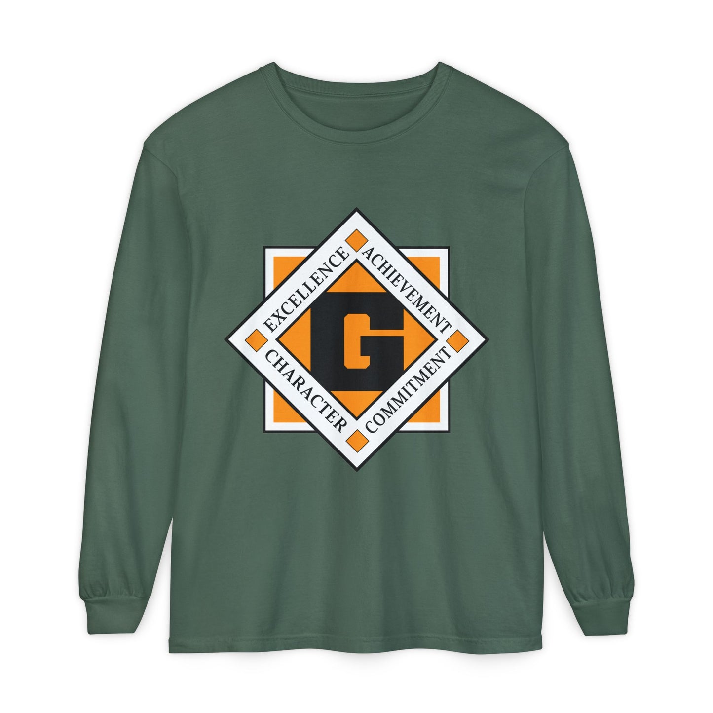 Garment-Dyed Long Sleeve Tee
